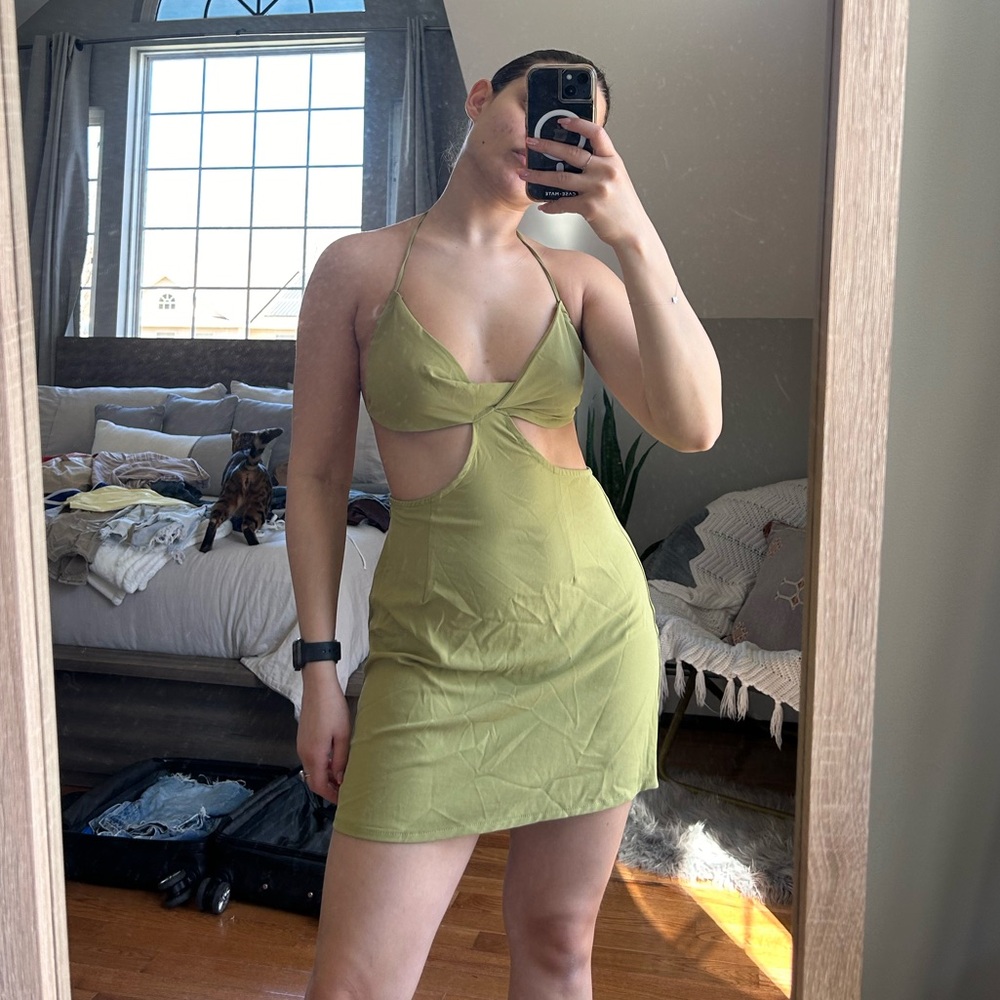Cutie green dress